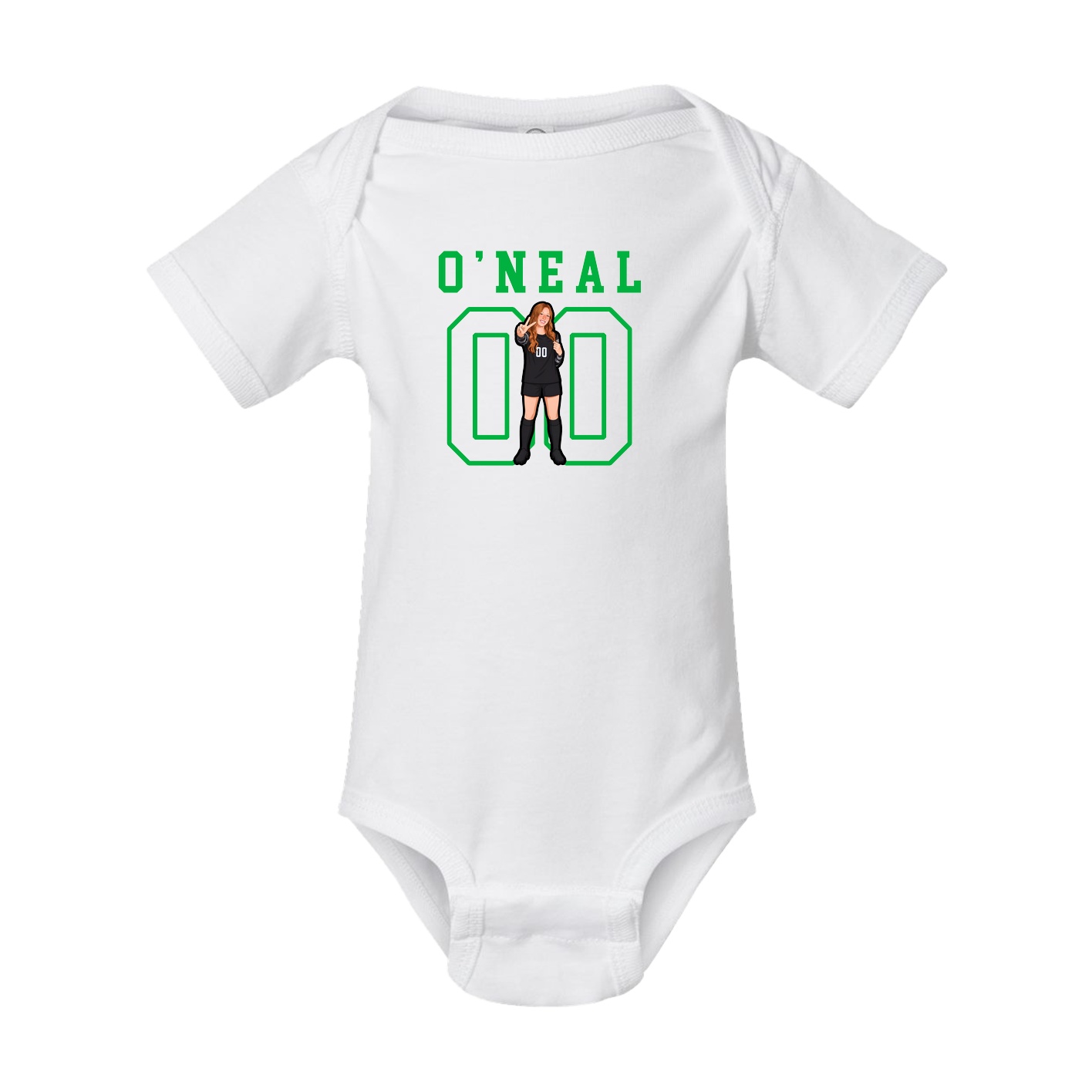 Baby Onesie — Shirsey in White