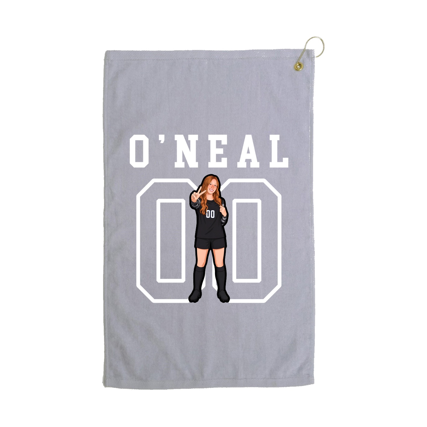 Golf Towel — Shirsey in Grey