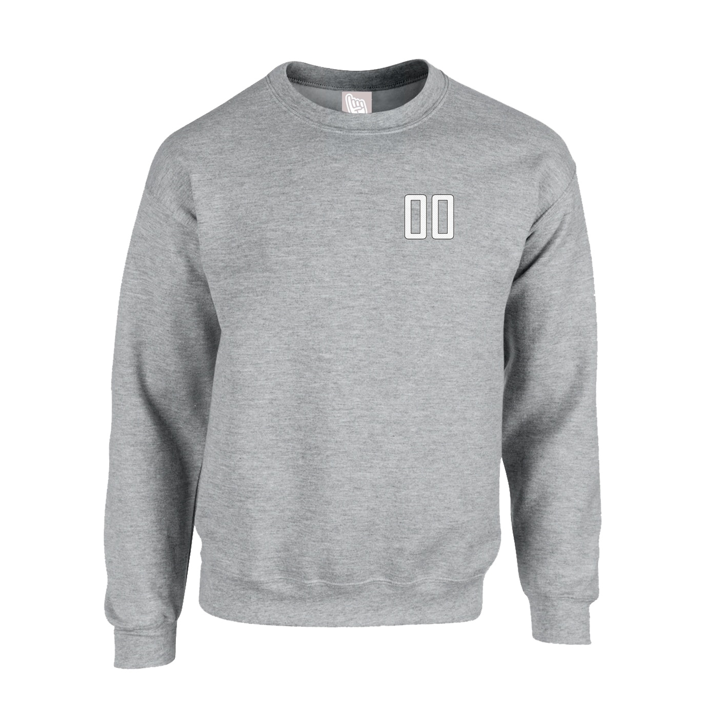 Fleece Crew — Front Shirsy in Grey