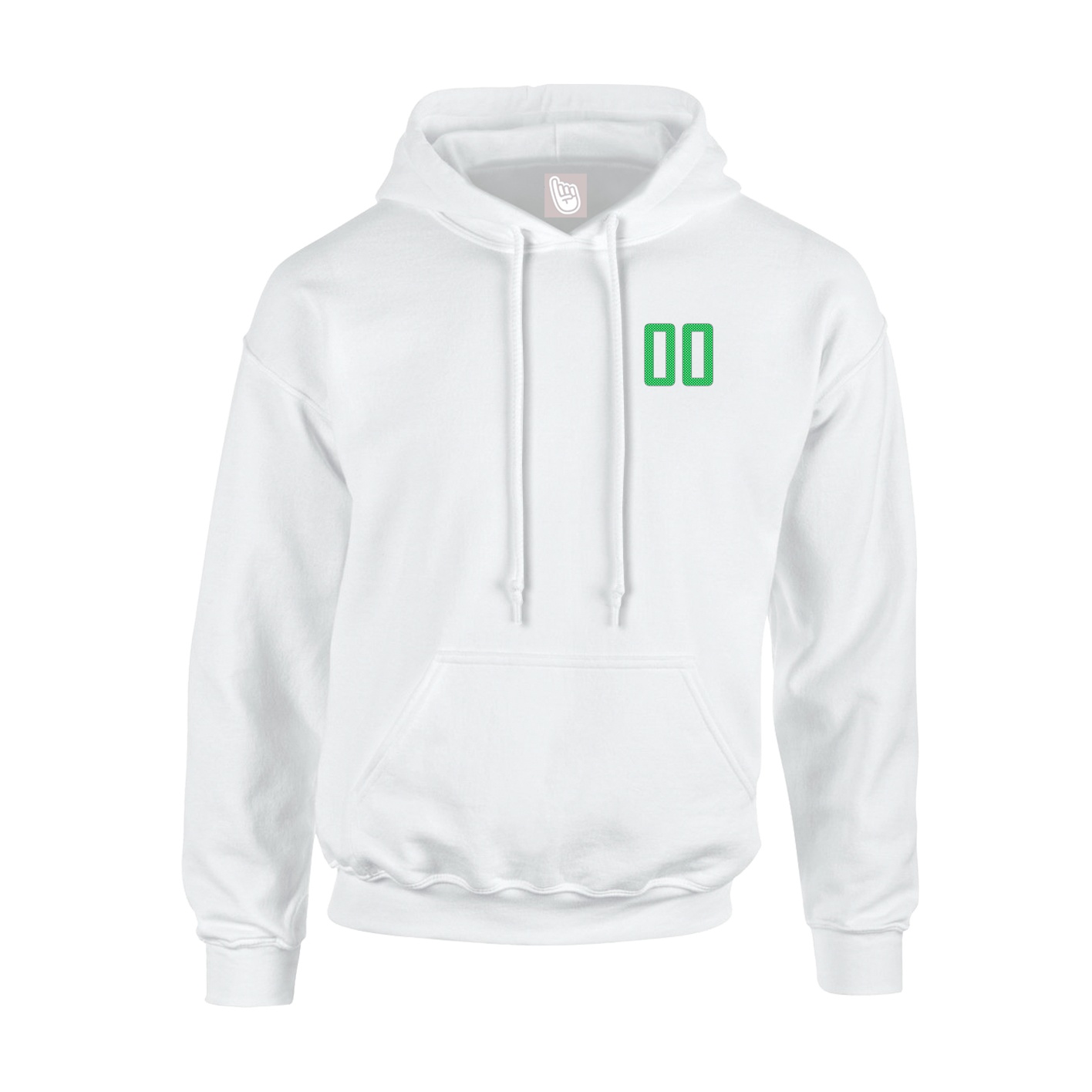 Youth Hoodie — Front Shirsy in White