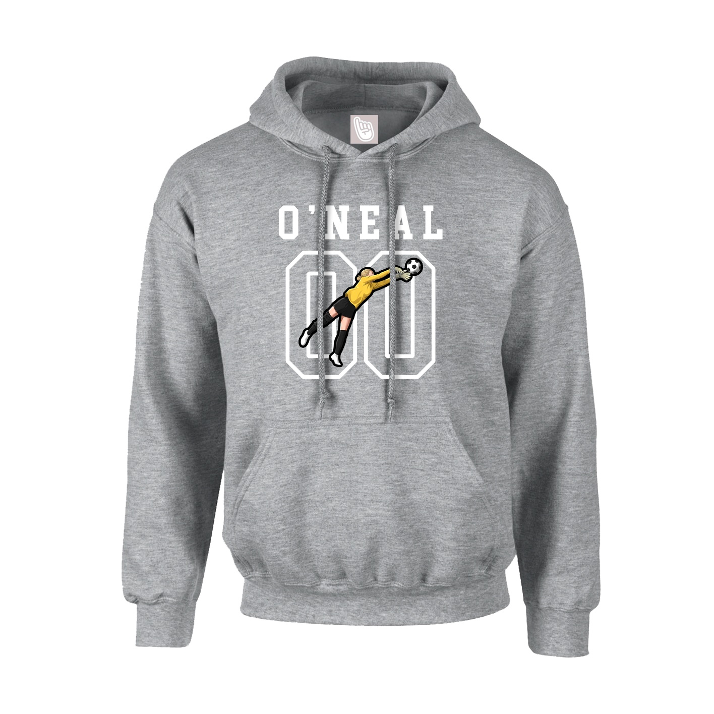Hoodie — Shirsey in Grey