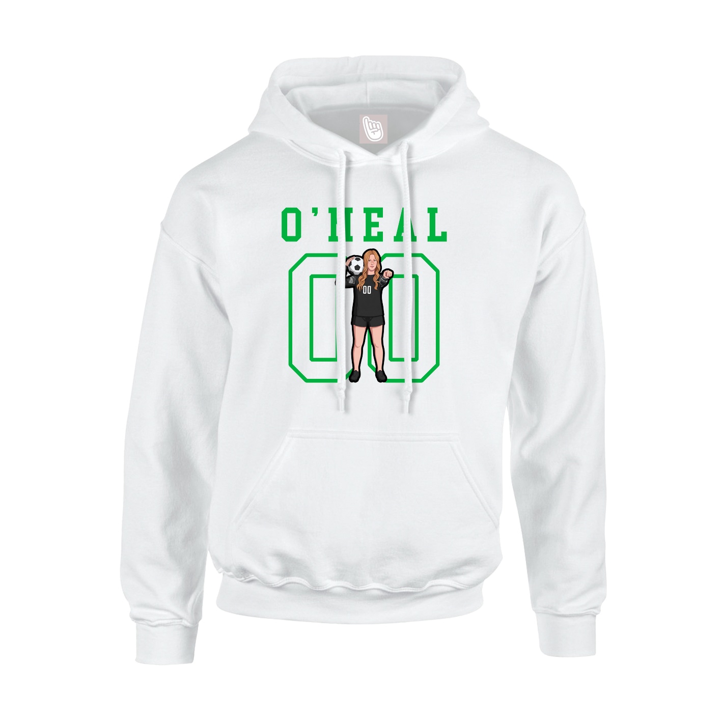 Youth Hoodie — Shirsey in White