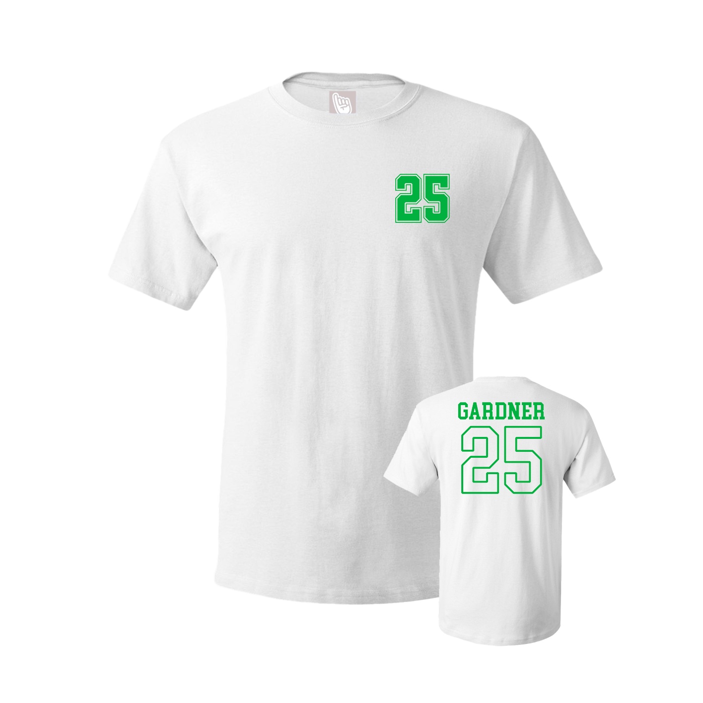 Tee — Chest Back in White