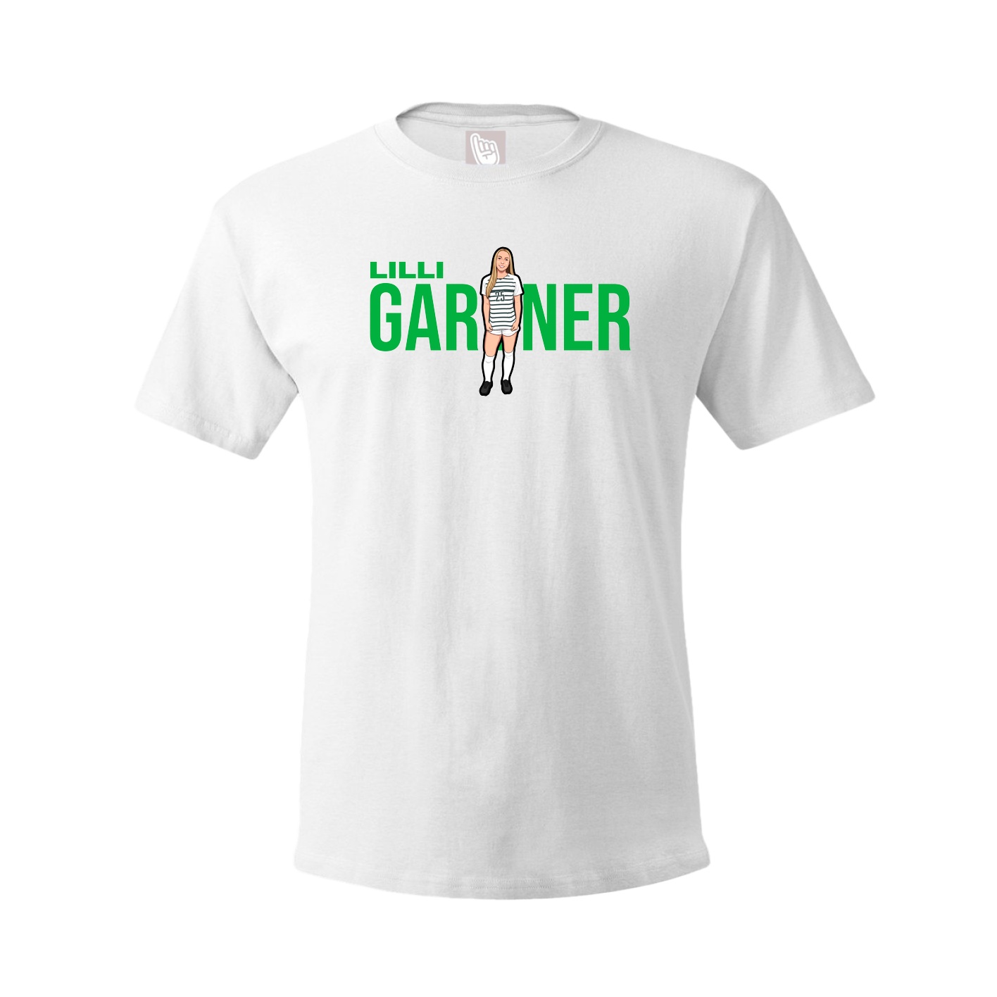 Tee — Player Name in White