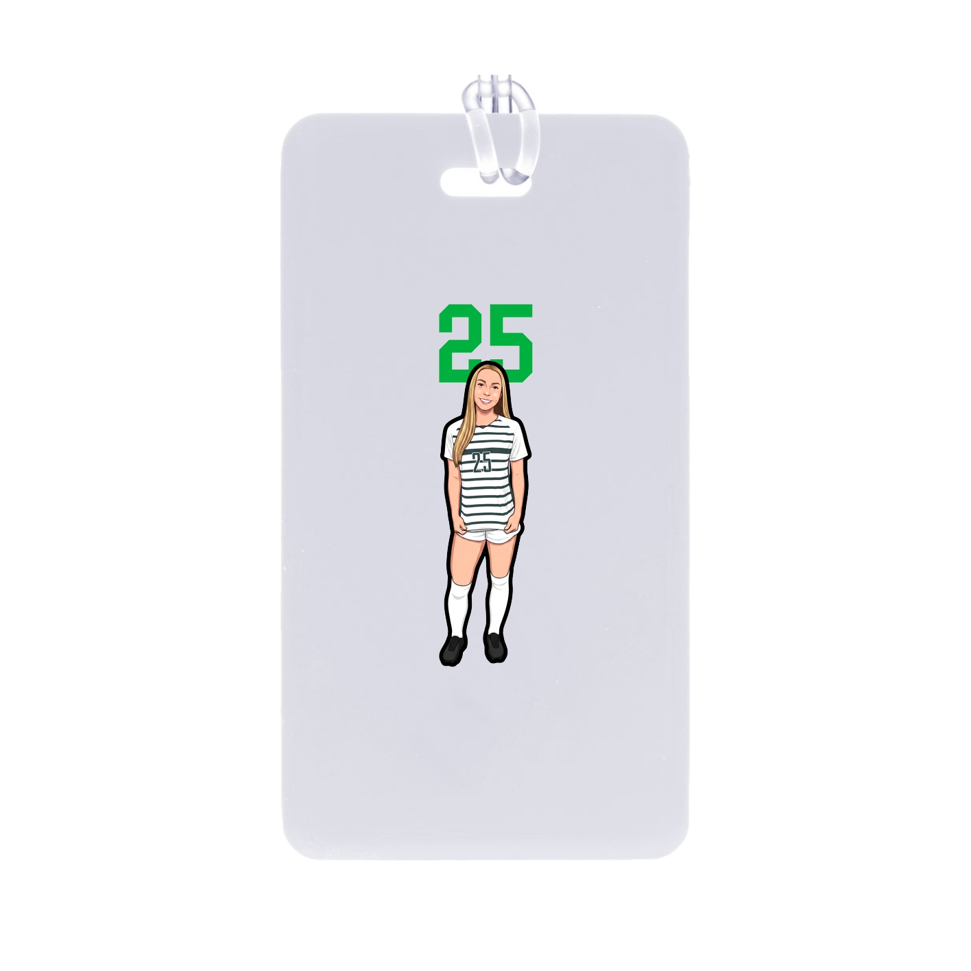 Bag Tag — Number Top in Classic