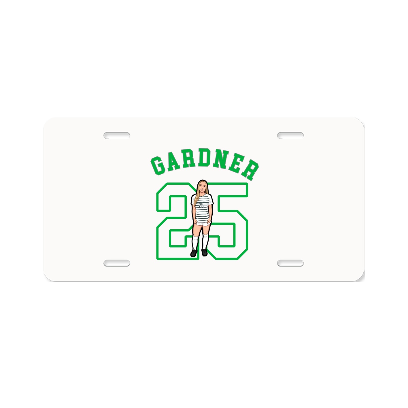 License Plate — Shirsey Arch in Classic