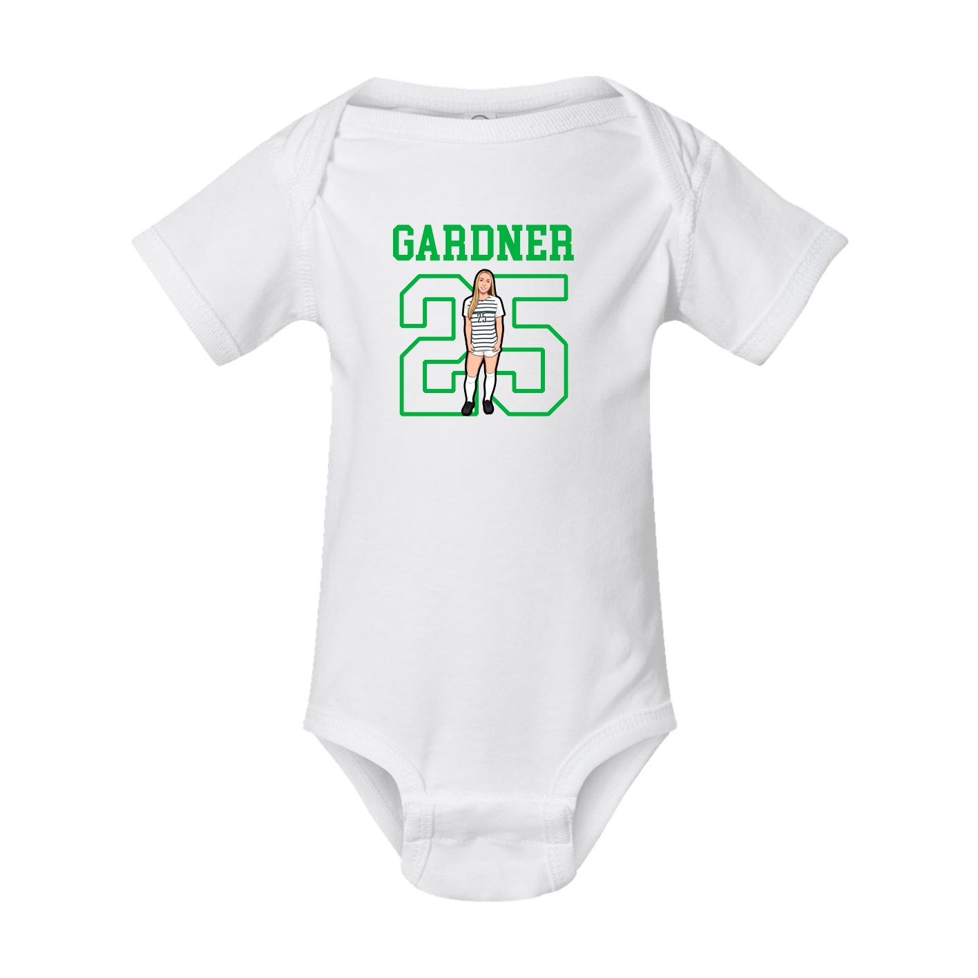 Baby Onesie — Shirsey in White