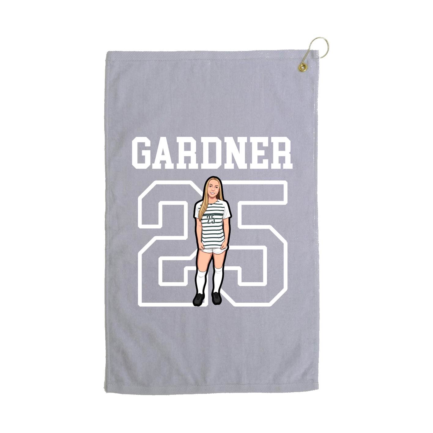 Golf Towel — Shirsey in Grey
