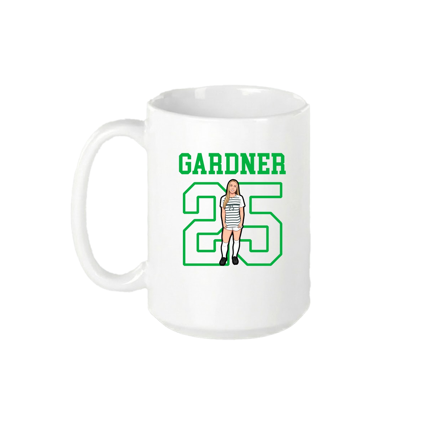 15oz Coffee Mug — Shirsey in White