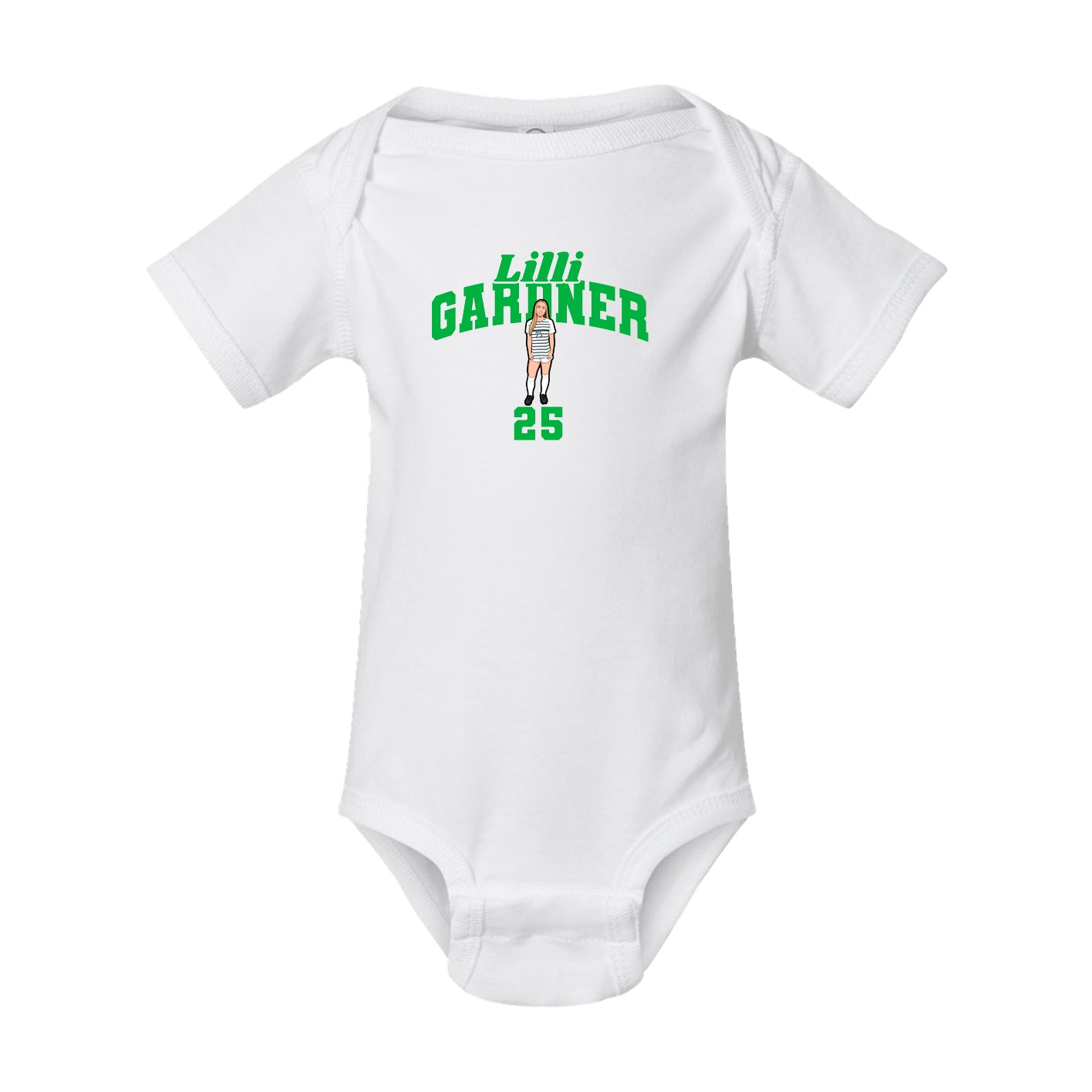 Baby Onesie — Signature Arch in White