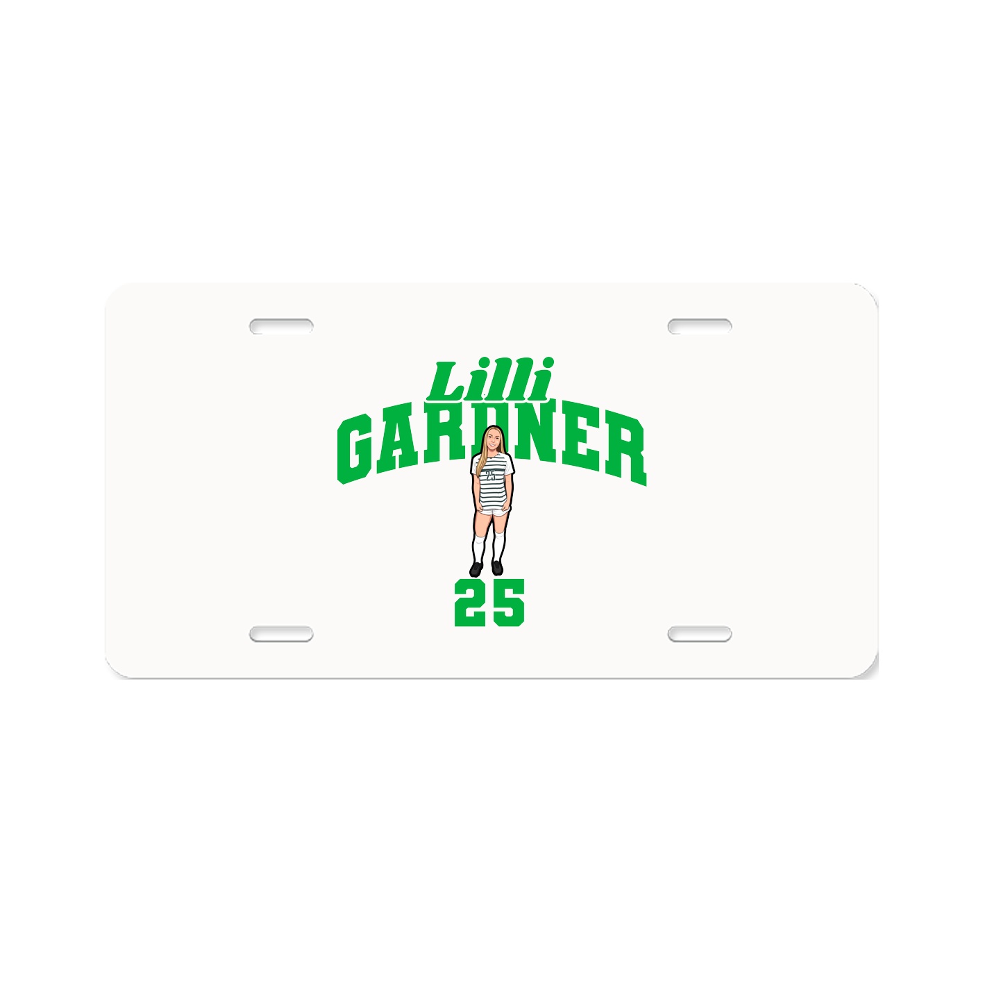 License Plate — Signature Arch in Classic