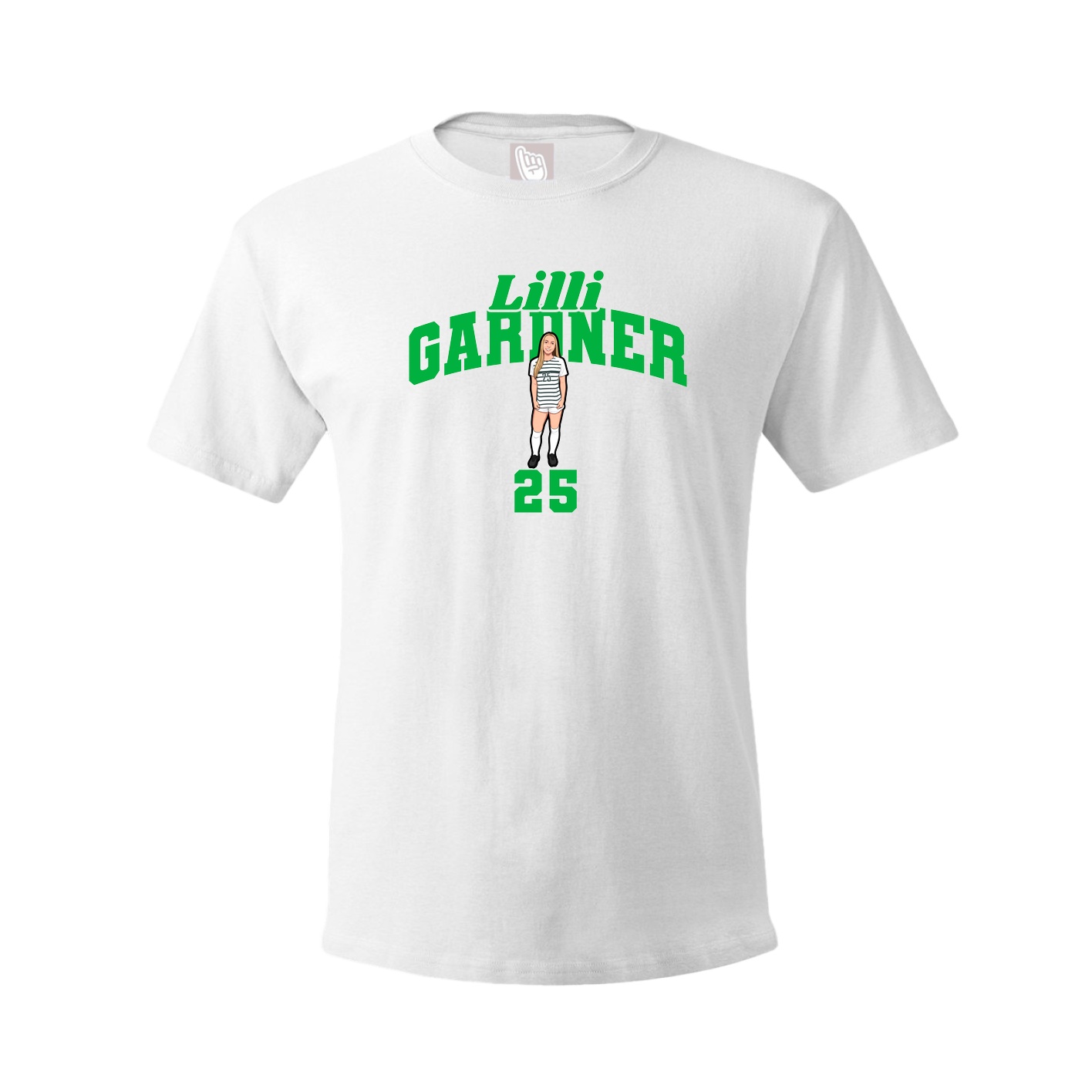 Tee — Signature Arch in White