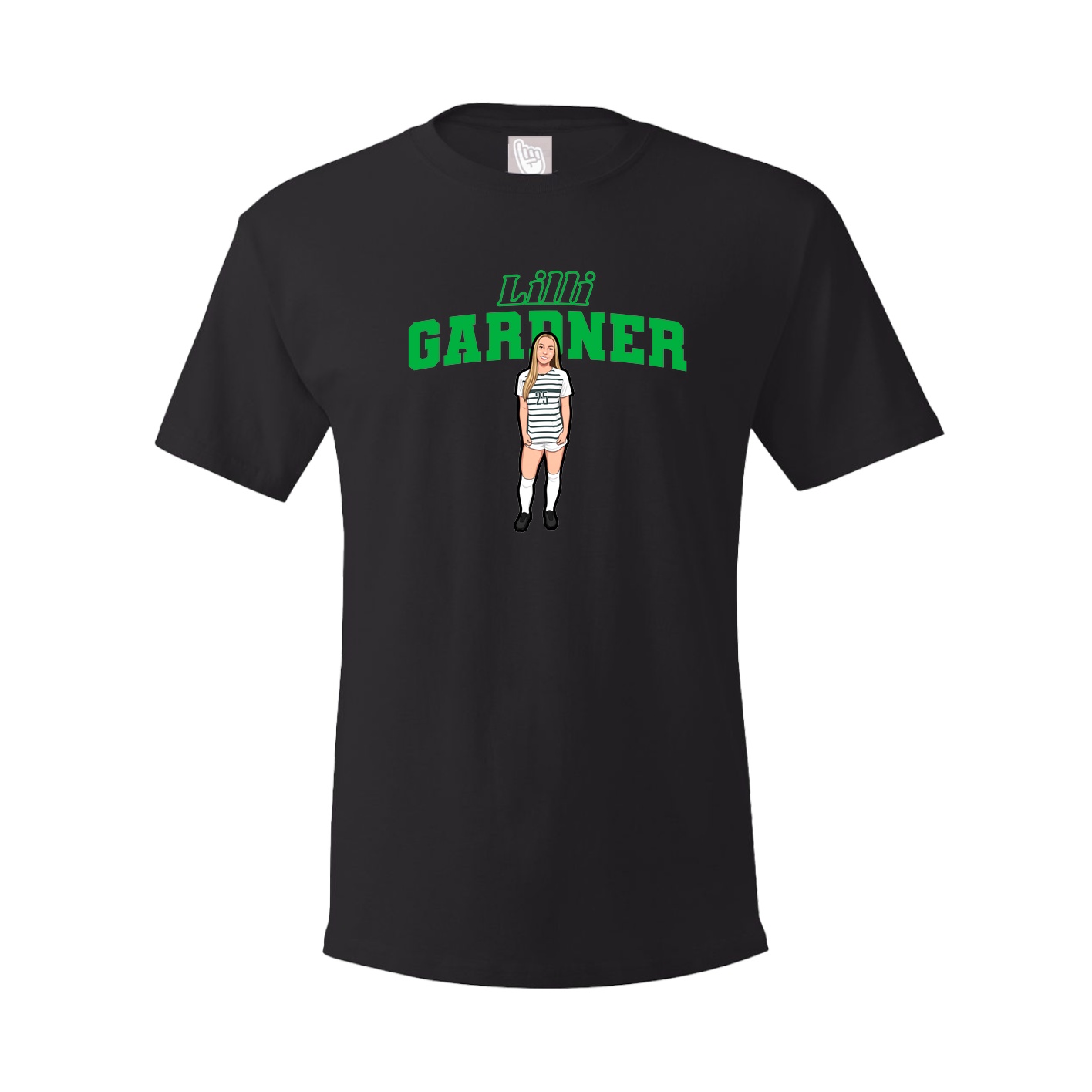 Tee — Name Arch in Black