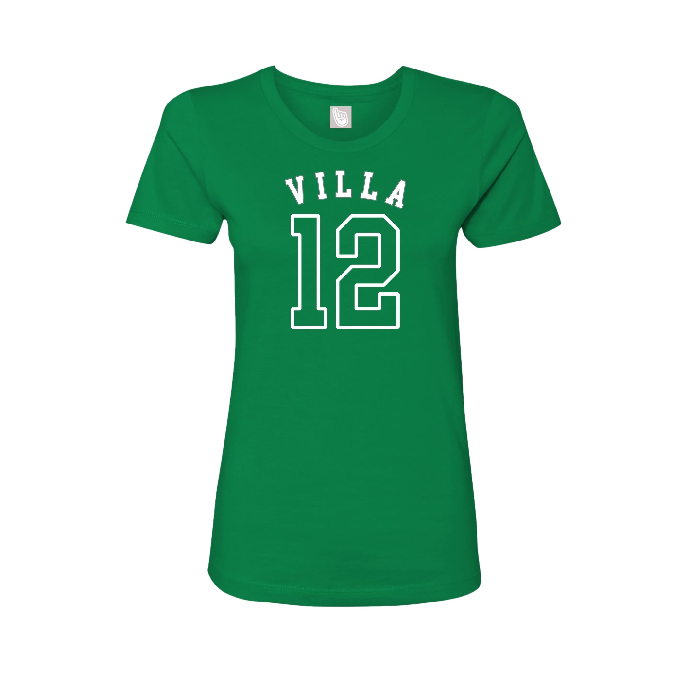 Fitted Women's Tee — Shirsey Arch in Green