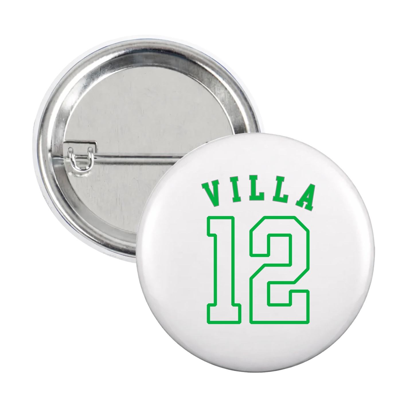 Game Day Button — Shirsey Arch in White