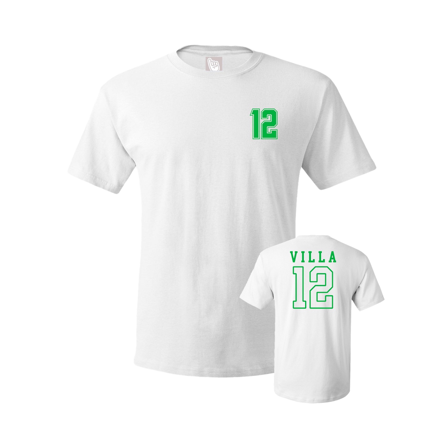 Tee — Chest Back in White