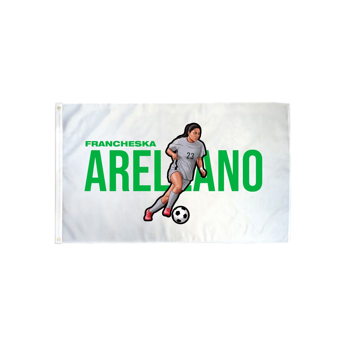 3x5 Flag — Player Name in Classic