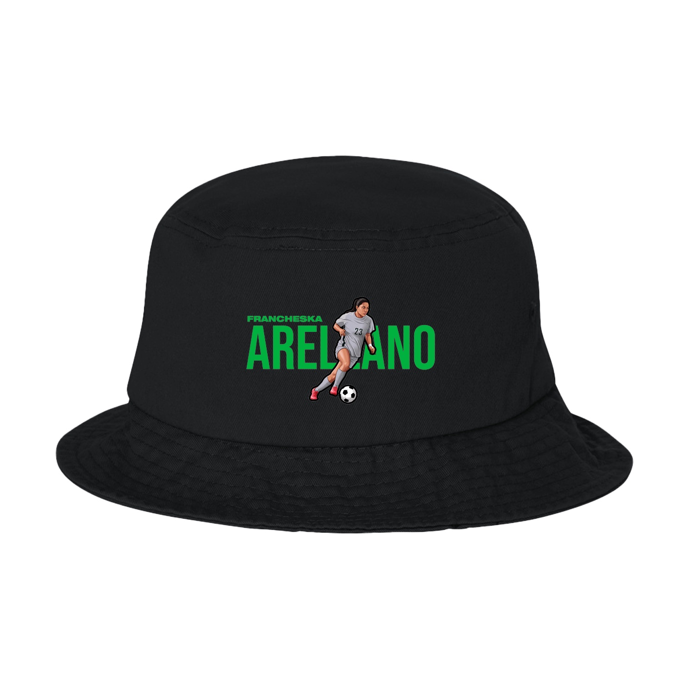 Bucket Cap — Player Name in Black