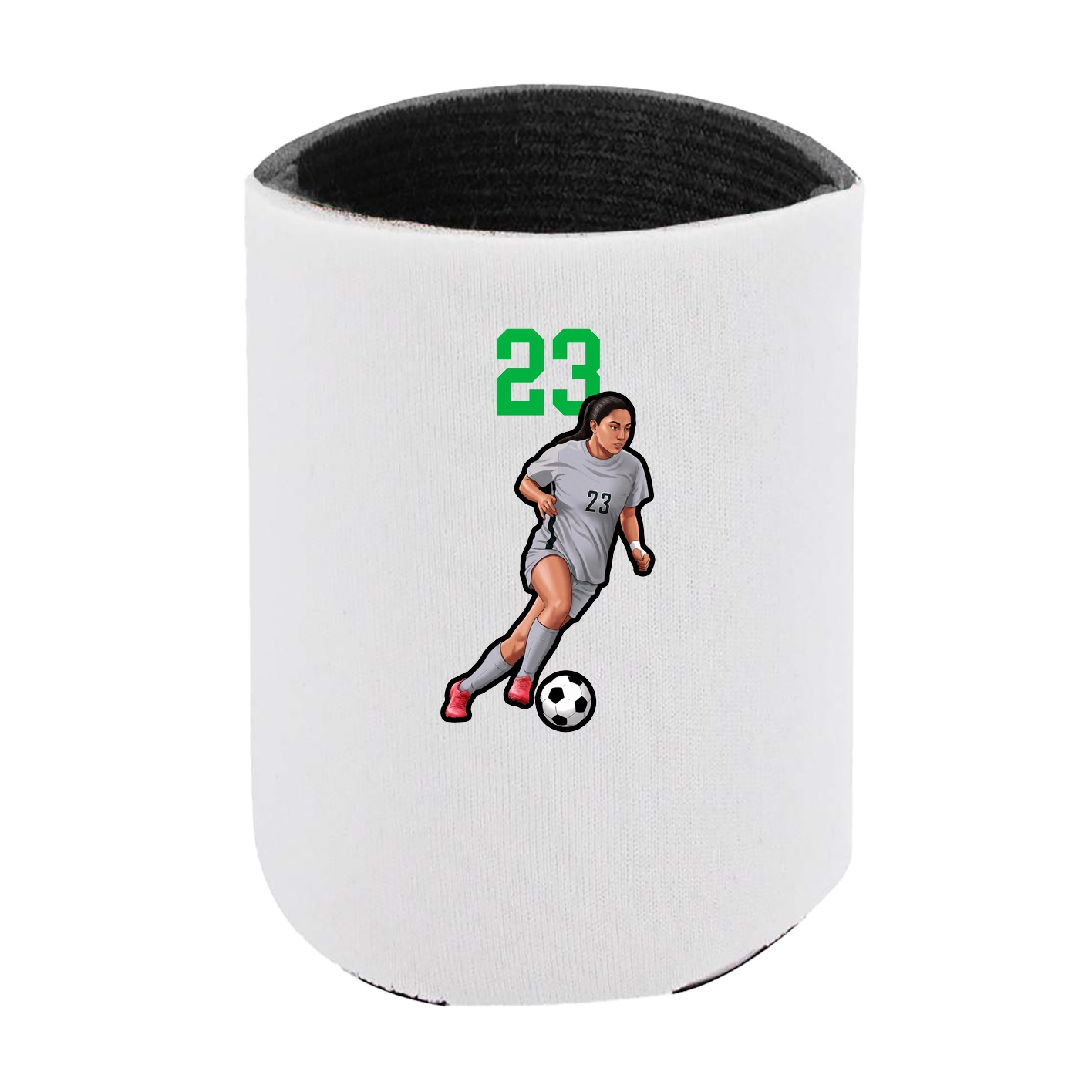 Can Holder — Number Top in White