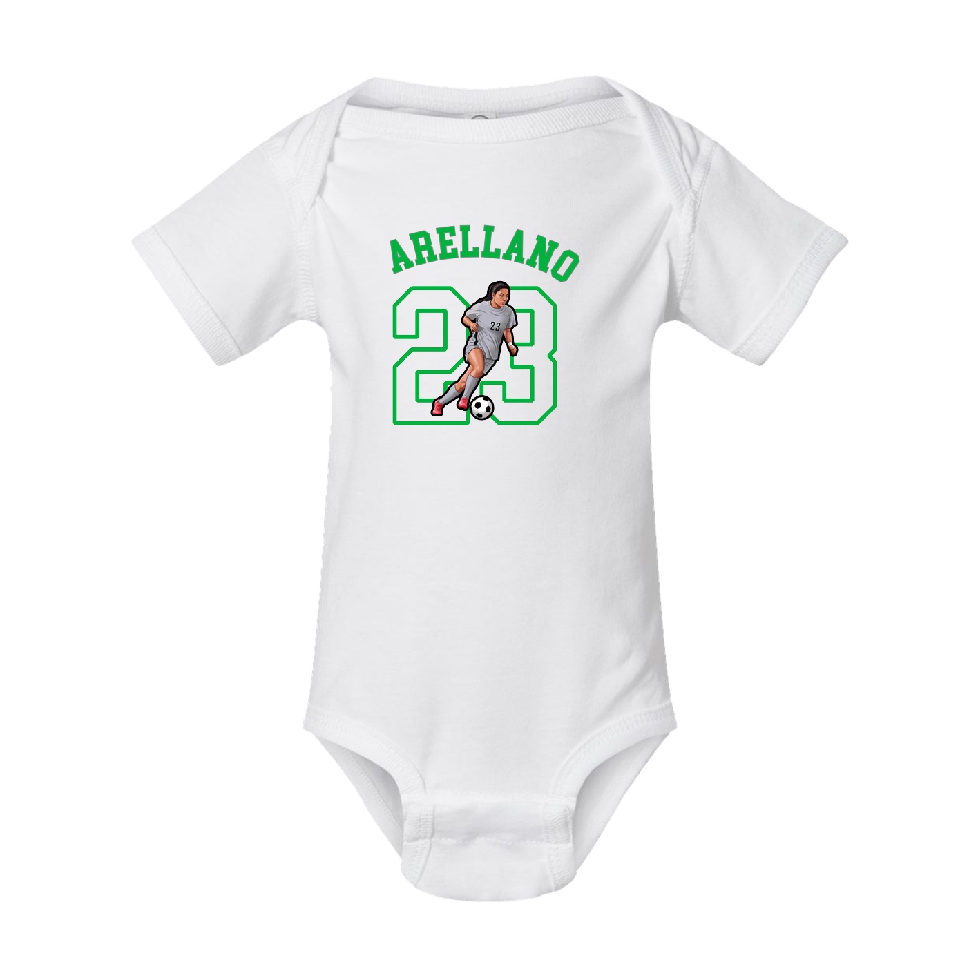 Baby Onesie — Shirsey Arch in White