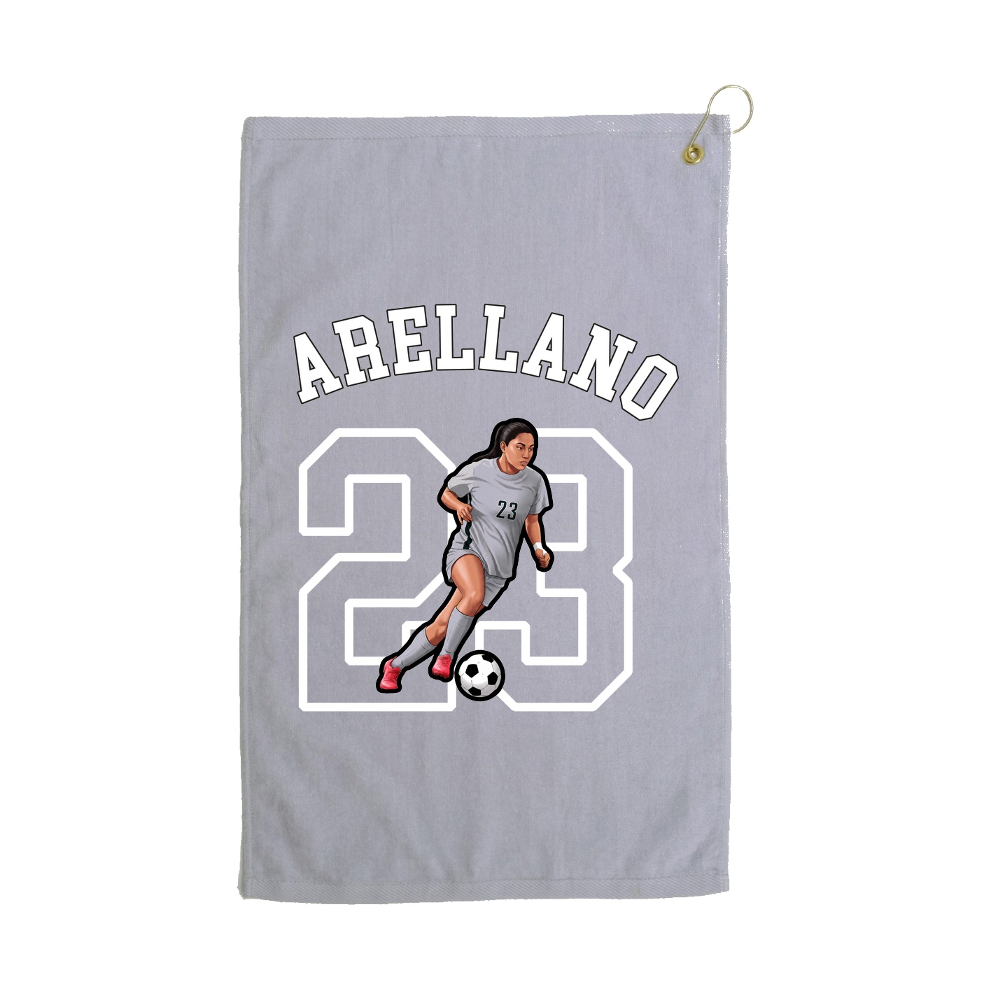 Golf Towel — Shirsey Arch in Grey