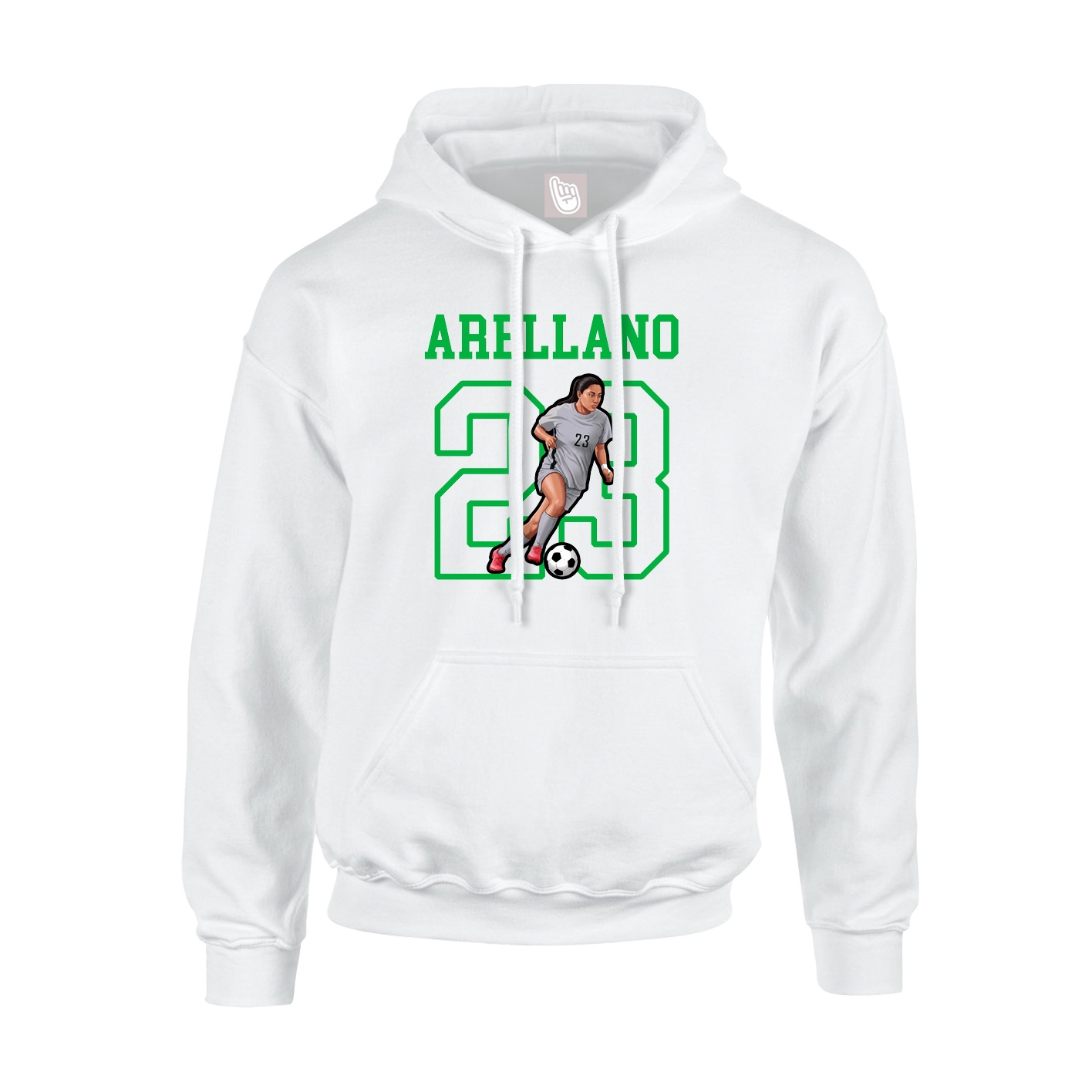 Youth Hoodie — Shirsey in White
