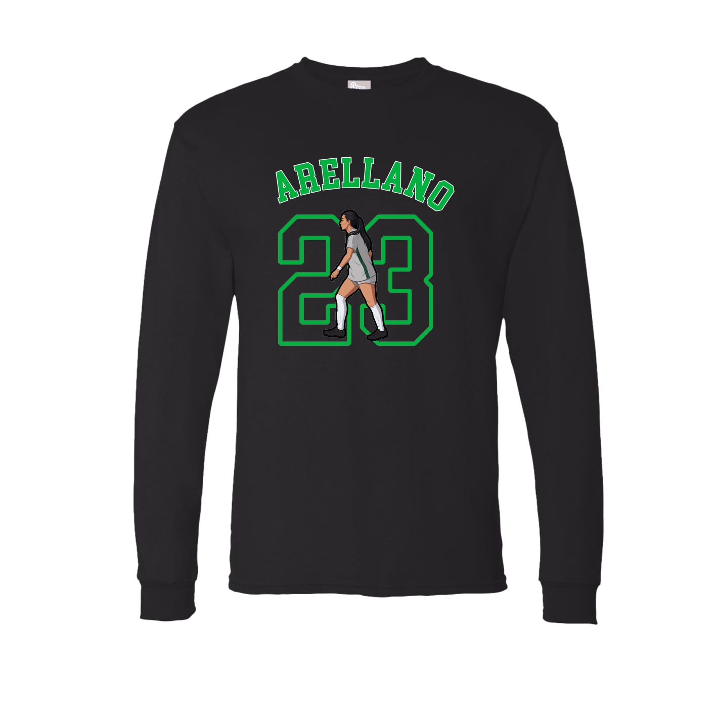 Long Sleeve Tee — Shirsey Arch in Black