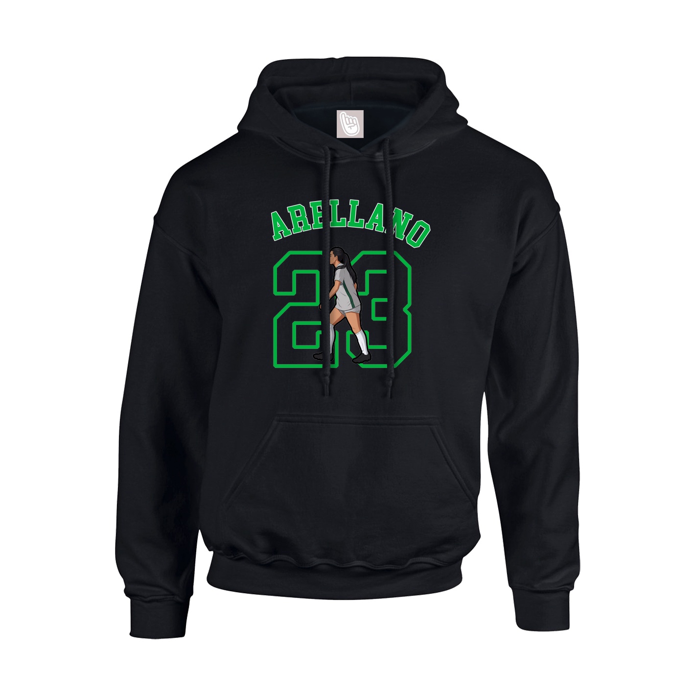 Hoodie — Shirsey Arch in Black