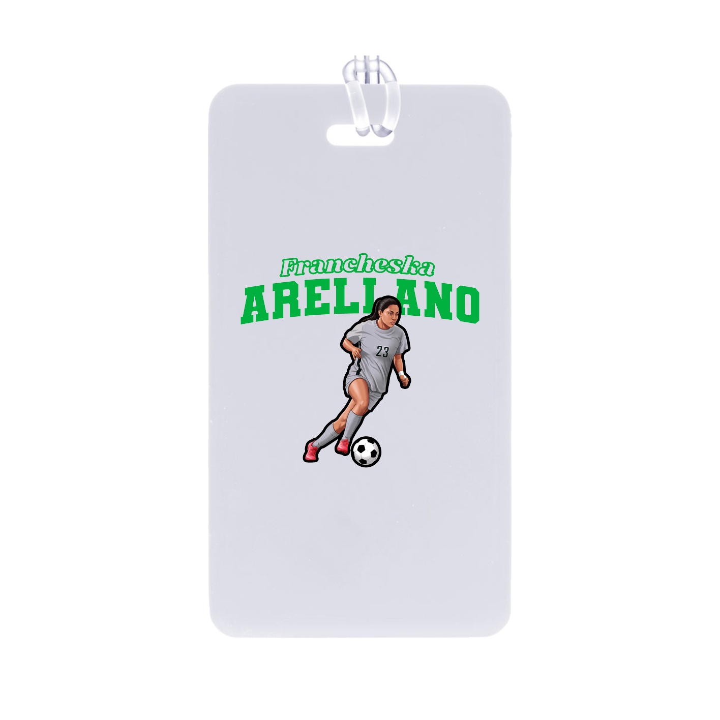 Bag Tag — Name Arch in Classic
