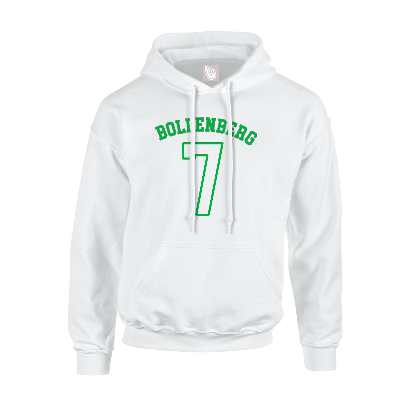 Hoodie — Shirsey Arch in White