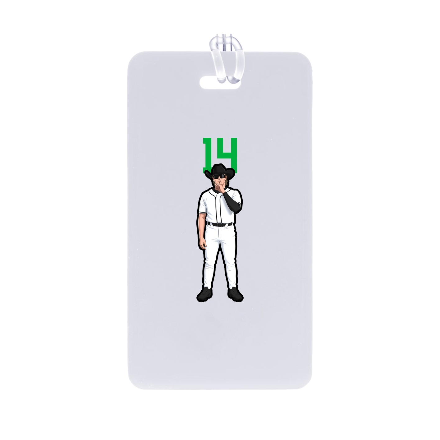 Bag Tag — Number Top in Classic