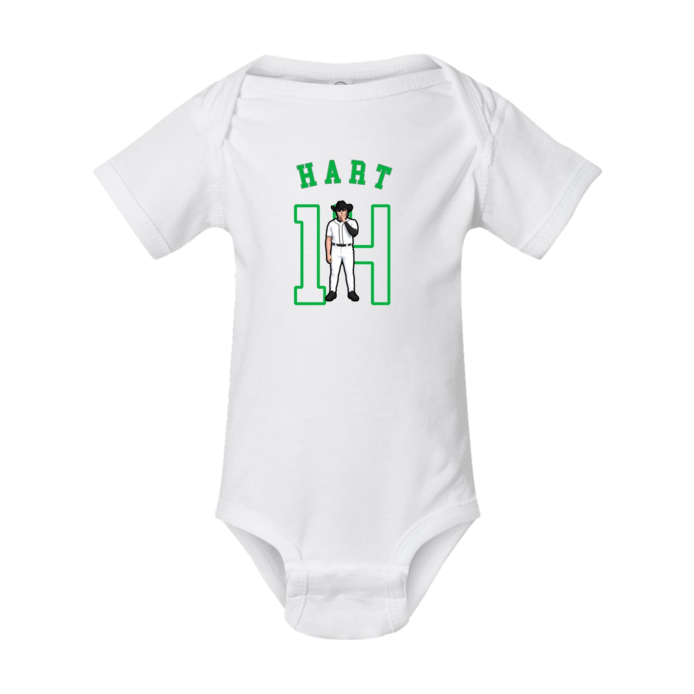 Baby Onesie — Shirsey Arch in White