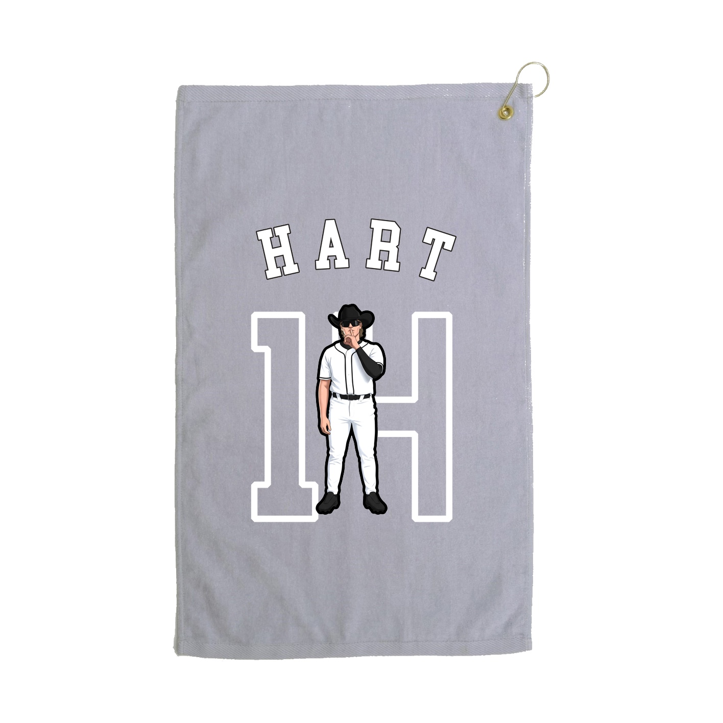 Golf Towel — Shirsey Arch in Grey