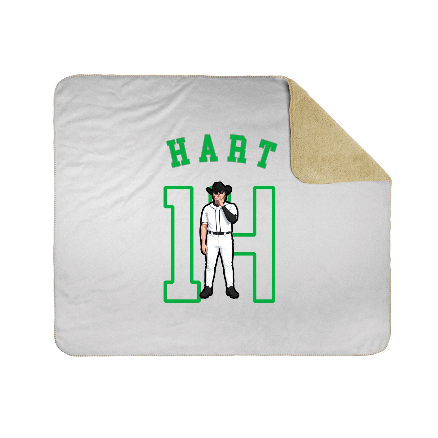 Throw Blanket — Shirsey Arch in White