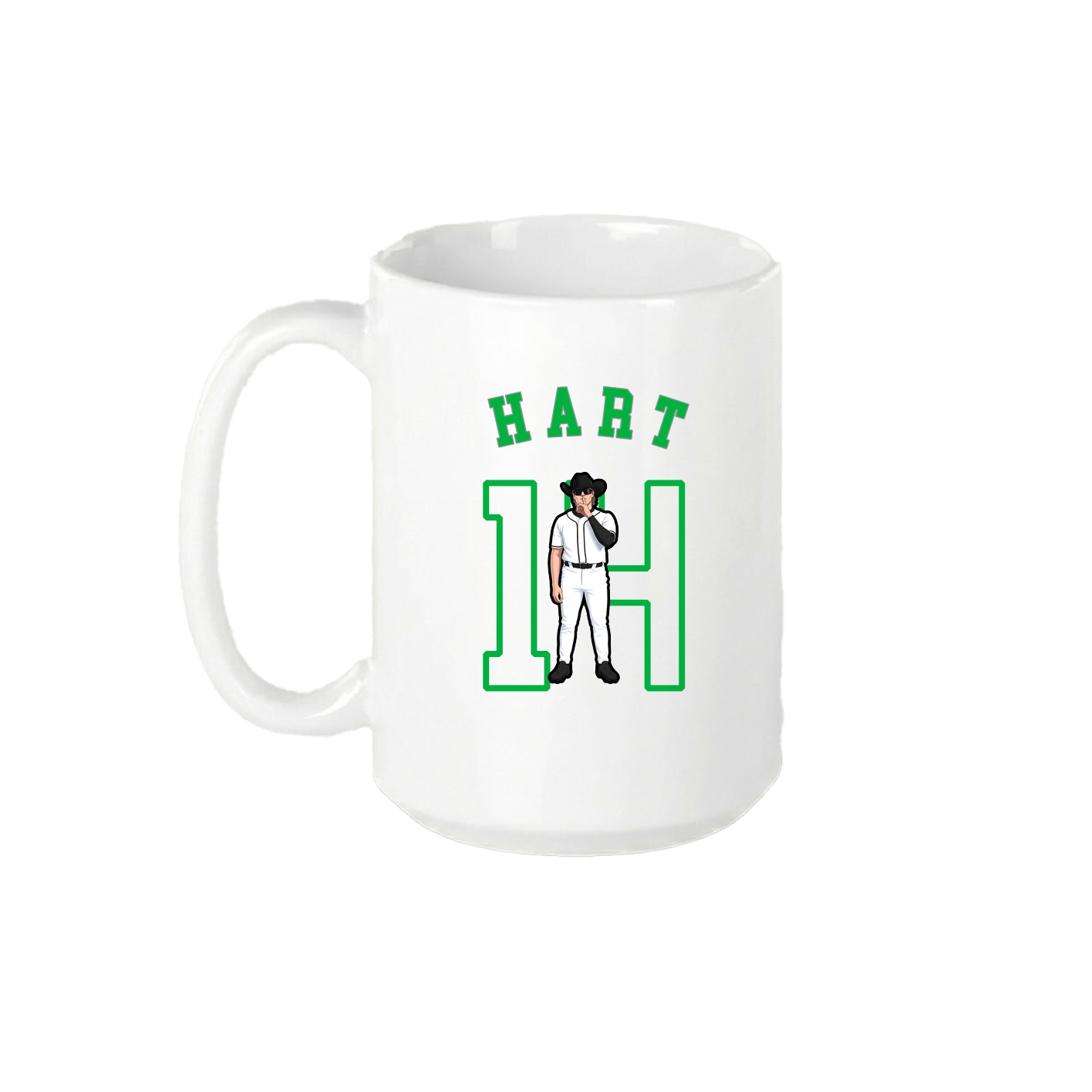 15oz Coffee Mug — Shirsey Arch in White