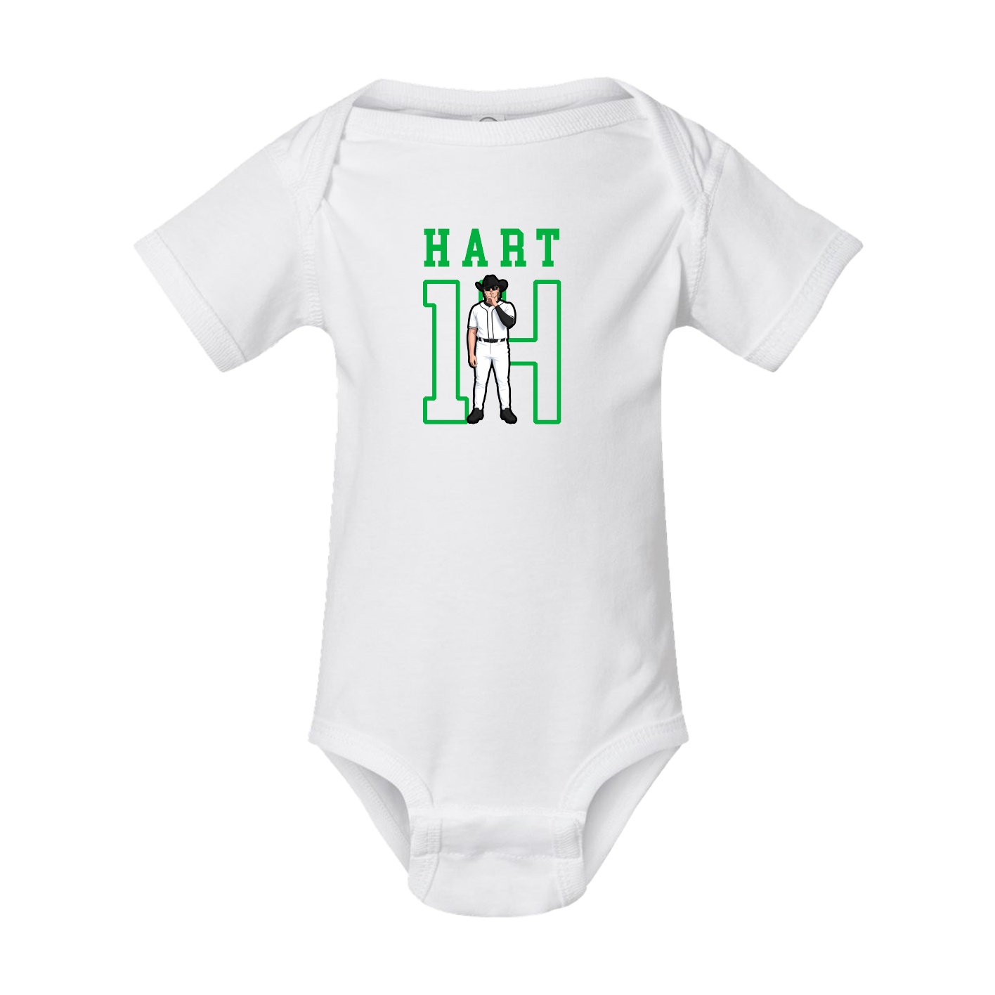 Baby Onesie — Shirsey in White