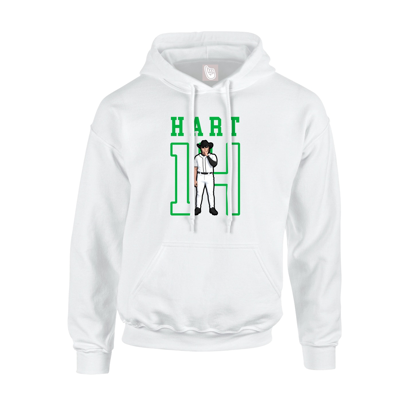 Youth Hoodie — Shirsey in White