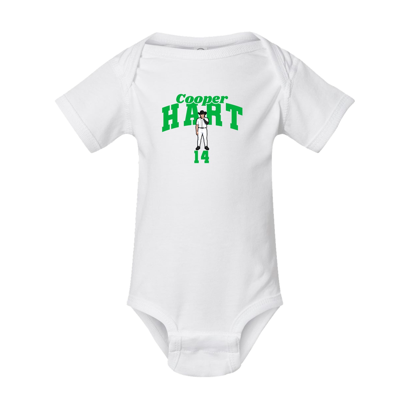 Baby Onesie — Signature Arch in White