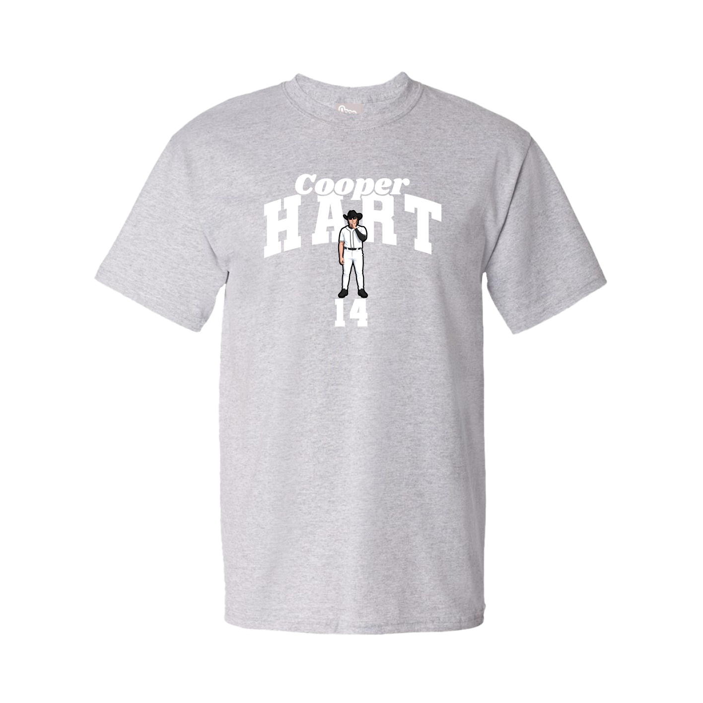 Tee — Signature Arch in Grey