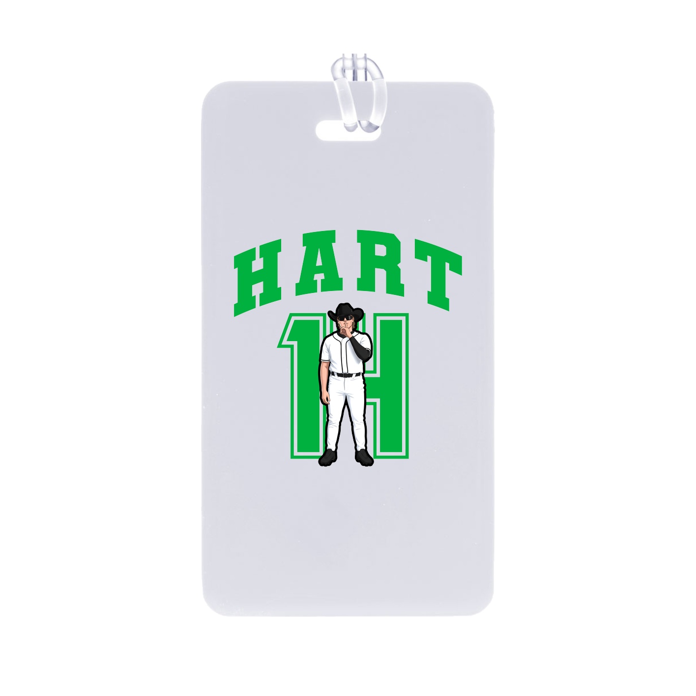 Bag Tag — Number in Classic