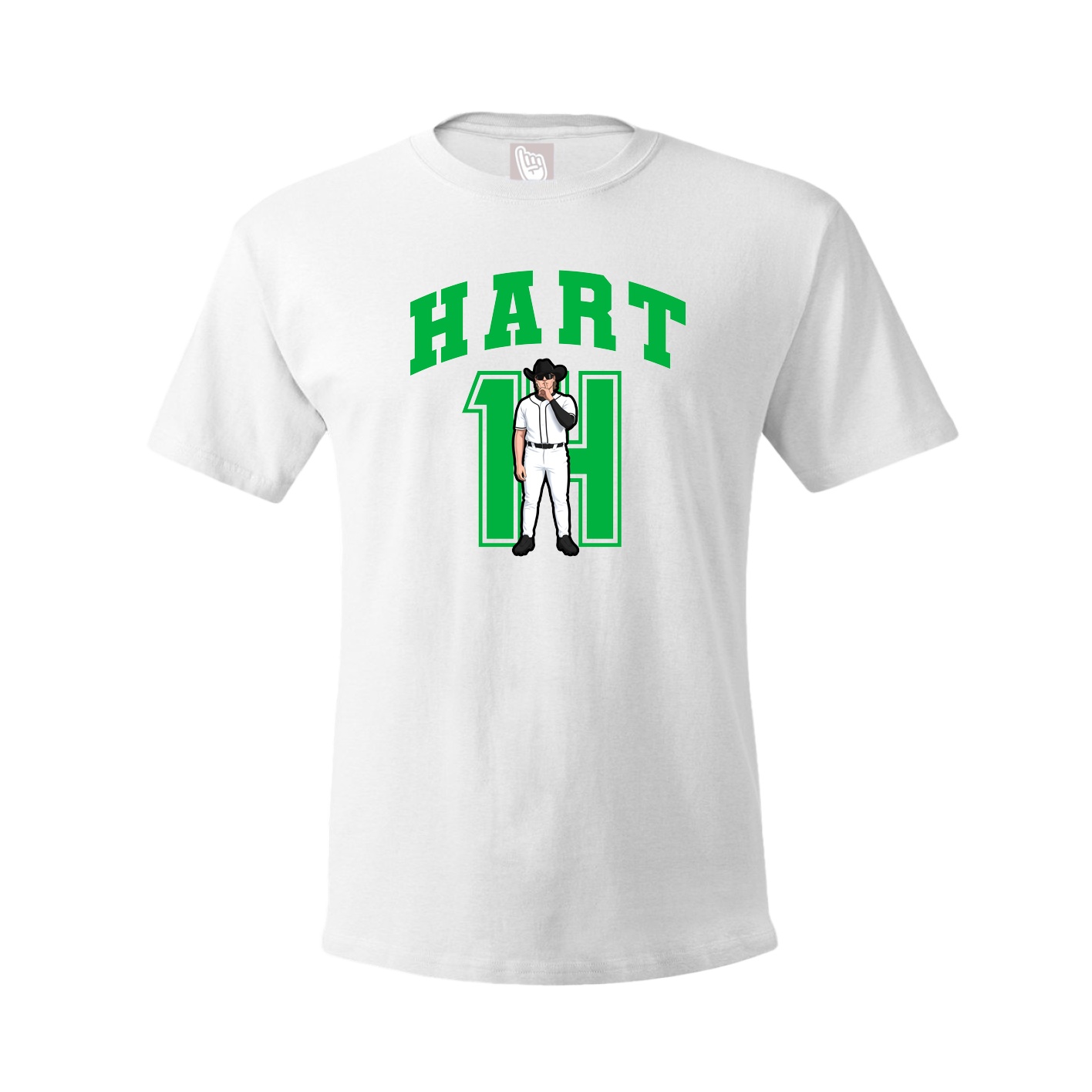 Tee — Number in White