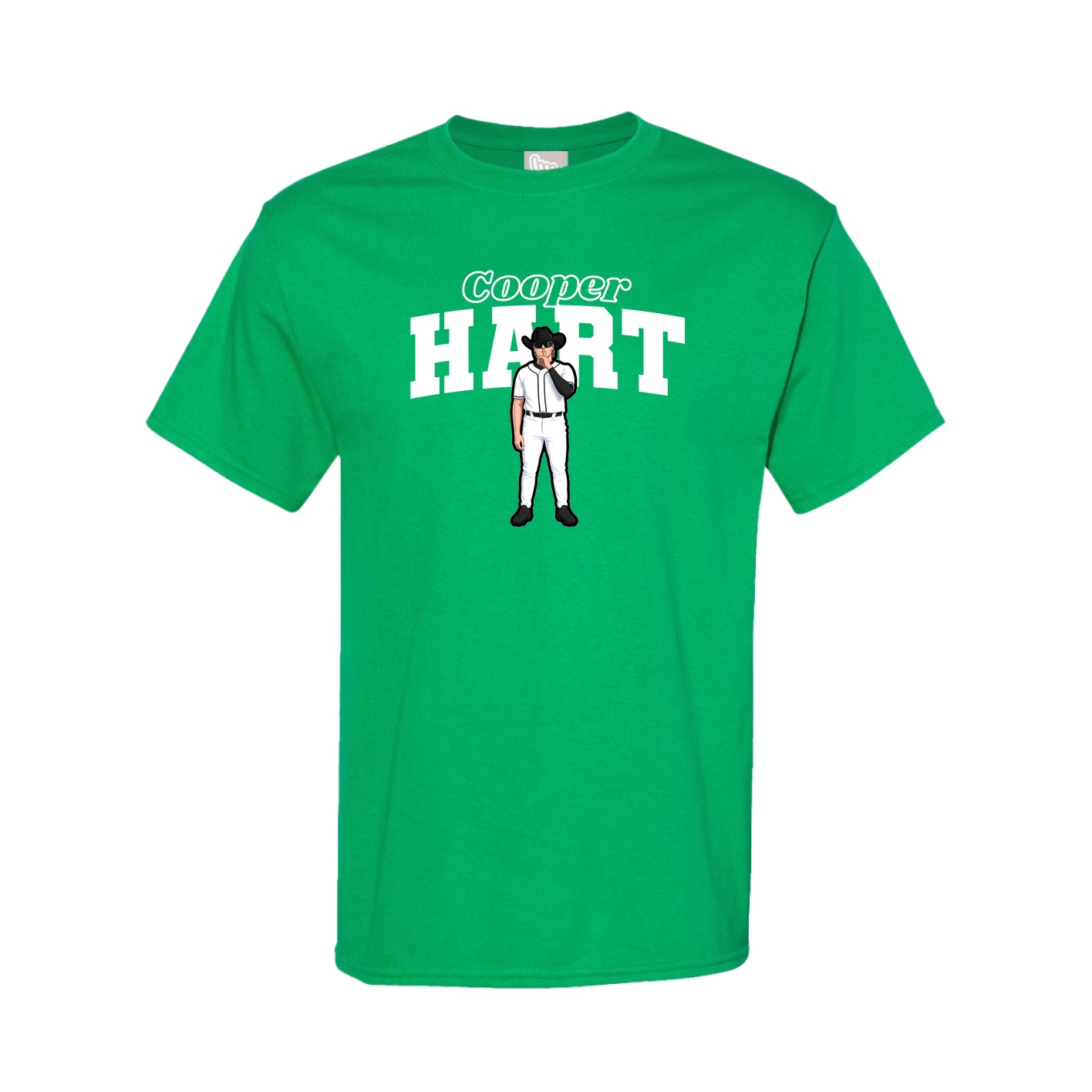 Tee — Name Arch in Green
