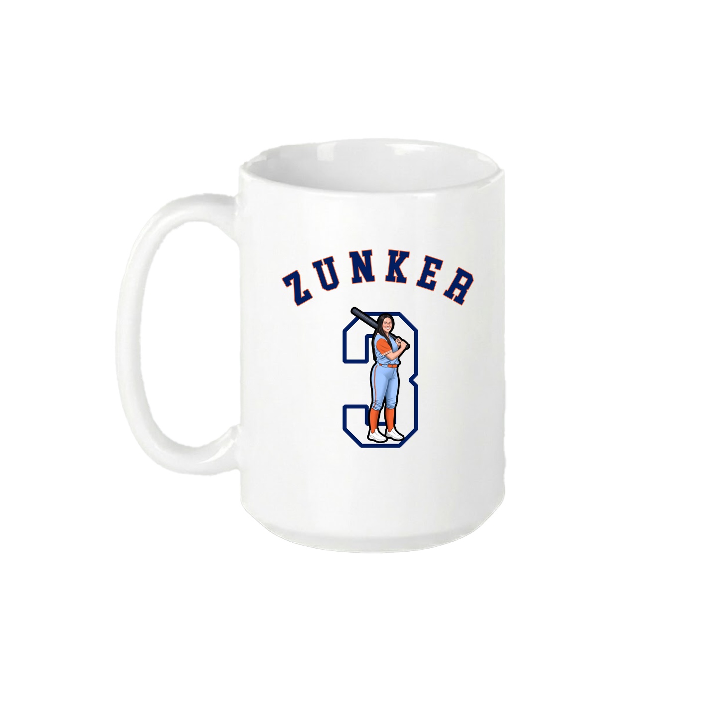 15oz Coffee Mug — Shirsey Arch in White