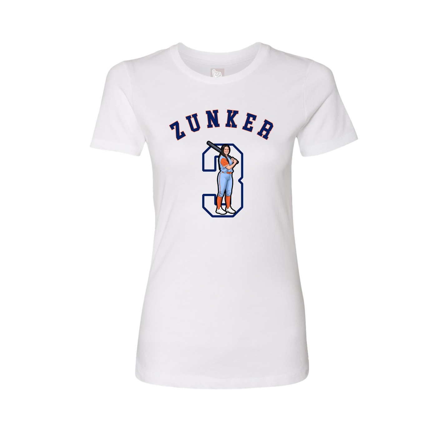 Womens Tee — Shirsey Arch in White