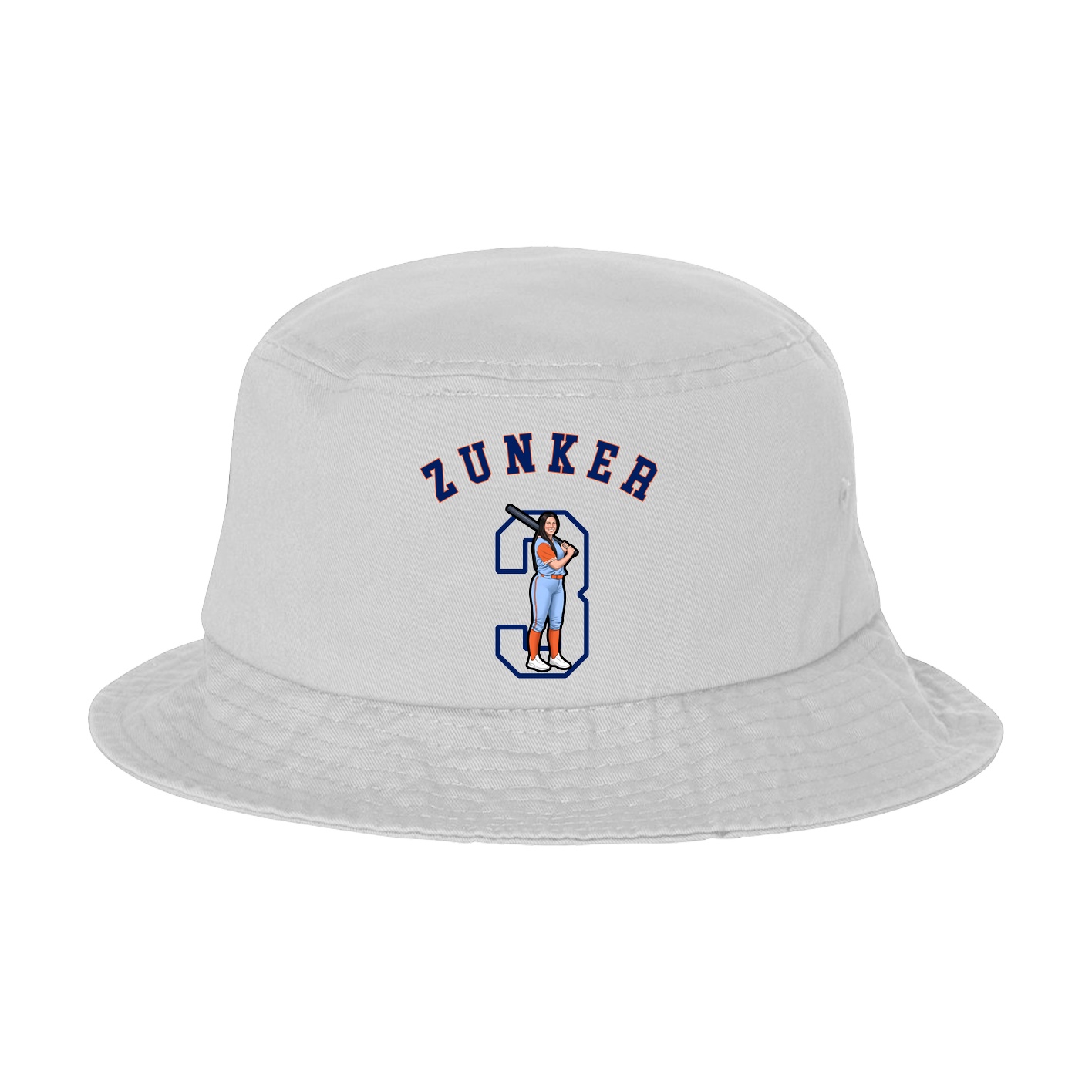 Bucket Cap — Shirsey Arch in White