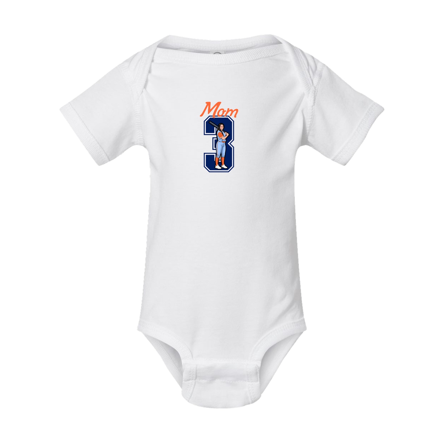 Baby Onesie — Mothers Day Shirsey in White