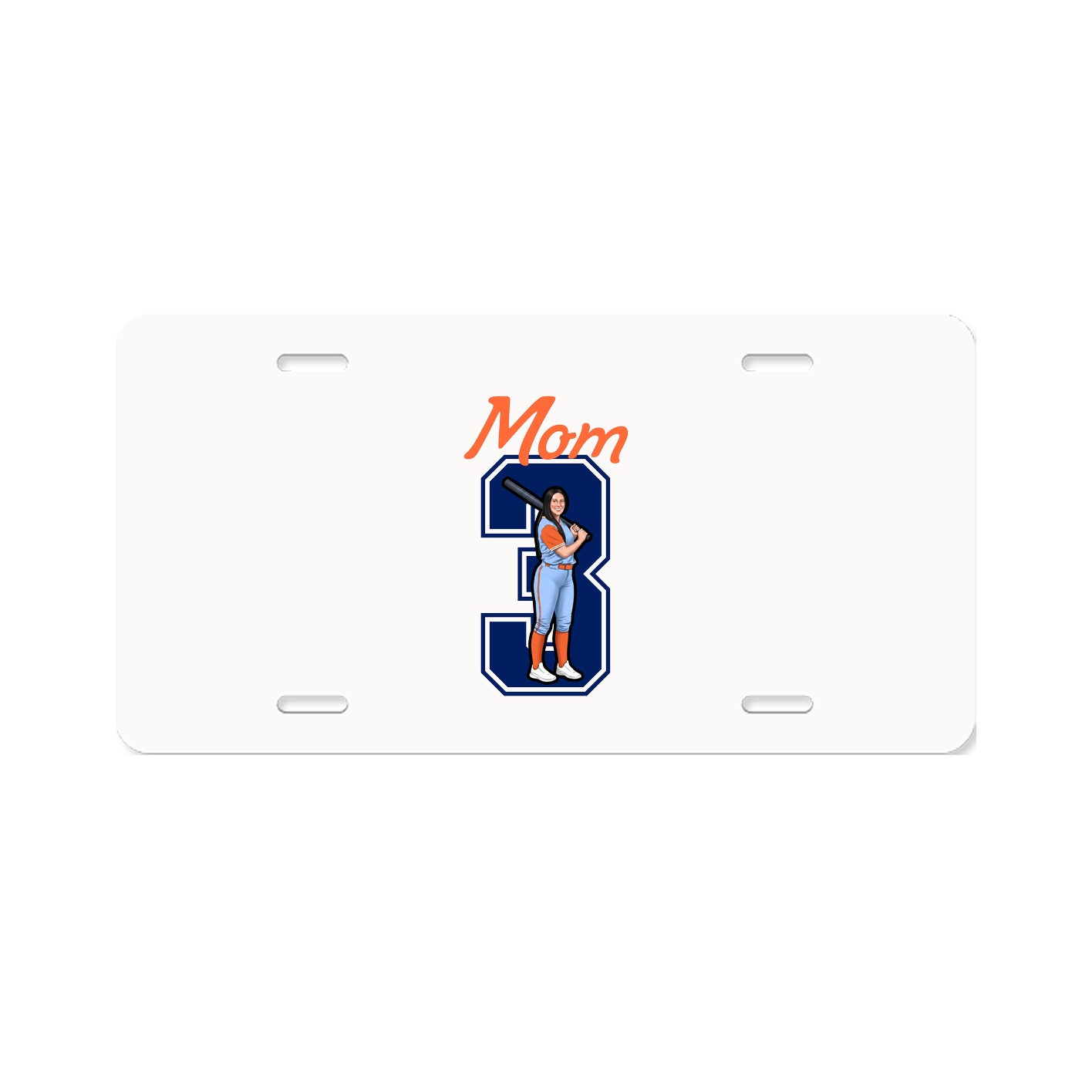 License Plate — Mothers Day Shirsey in Classic