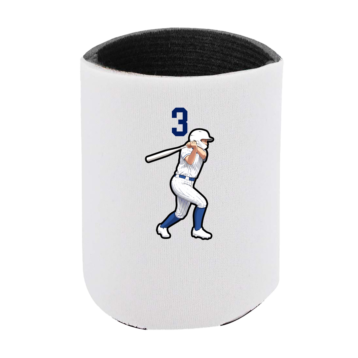 Can Holder — Number Top in White