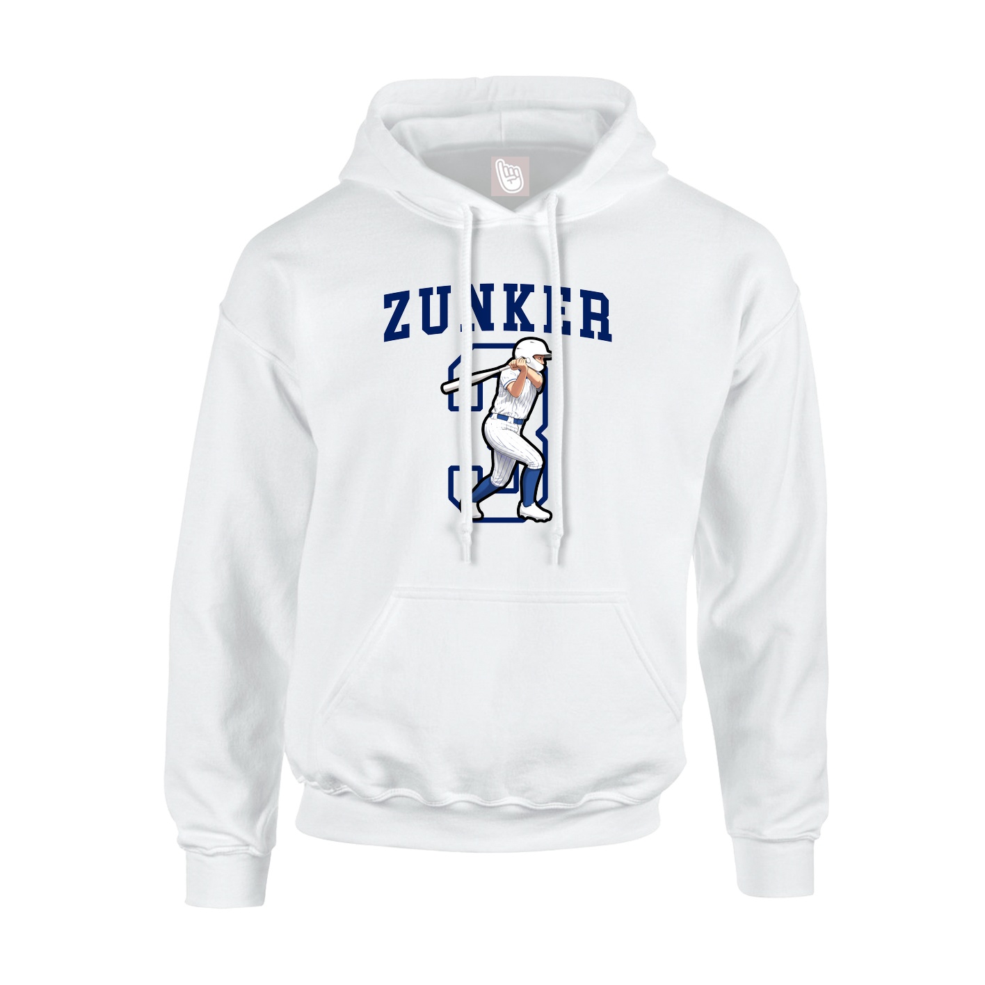 Hoodie — Shirsey in White