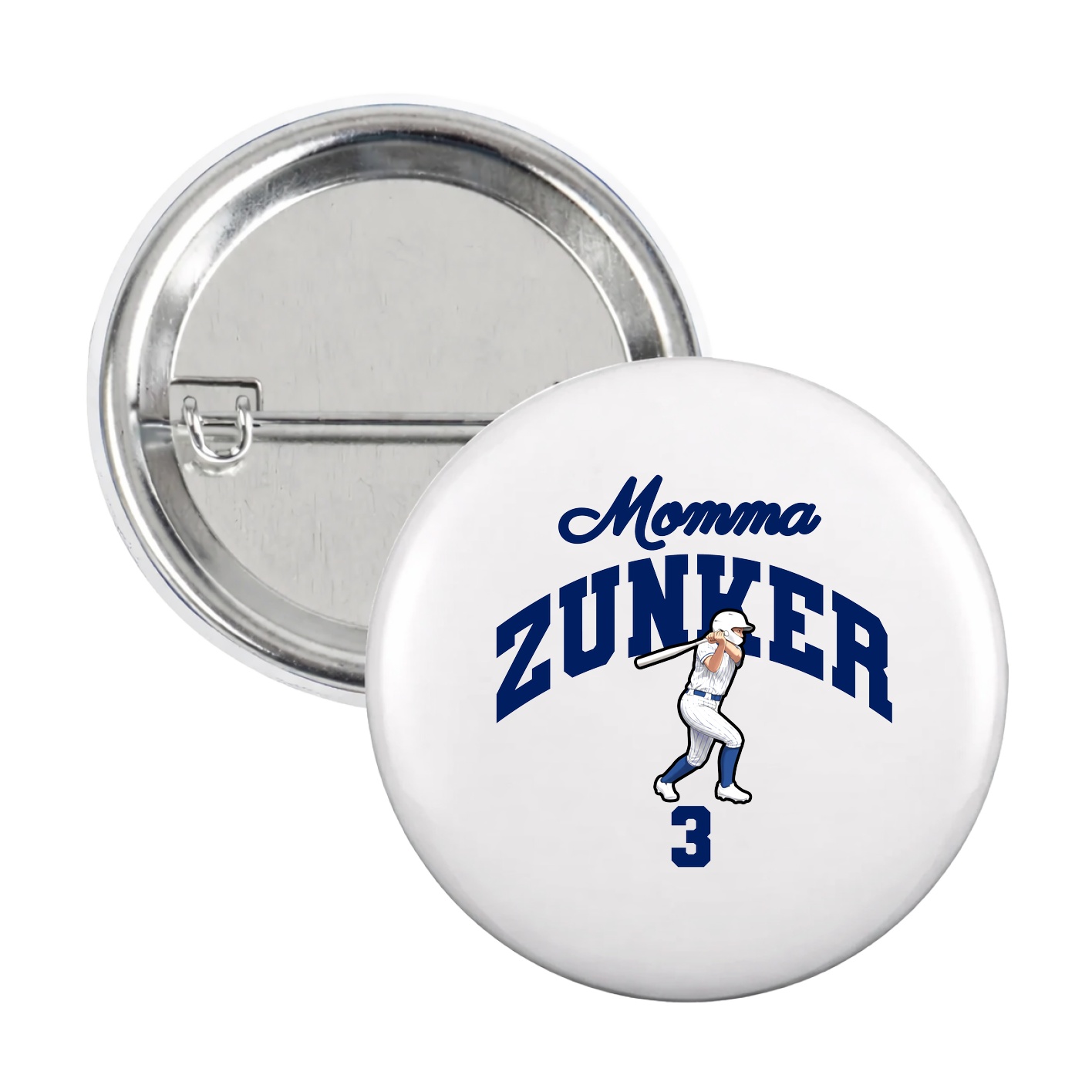 Game Day Button — Mothers Day Arch in White